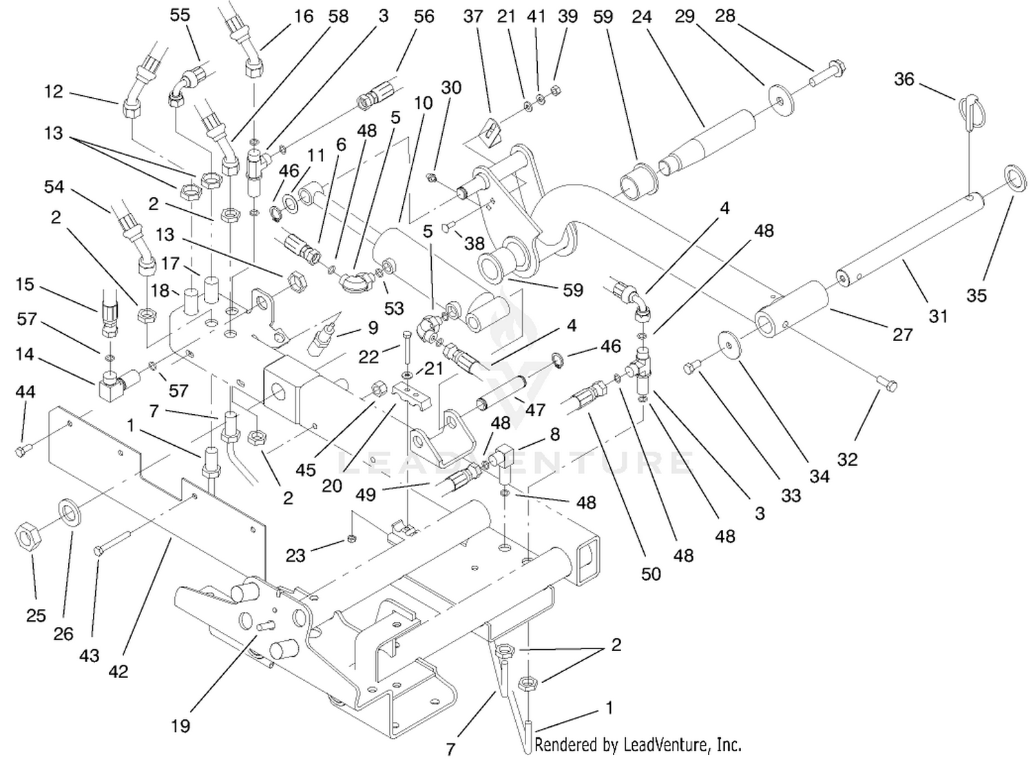 Rear Lift Arm Assembly