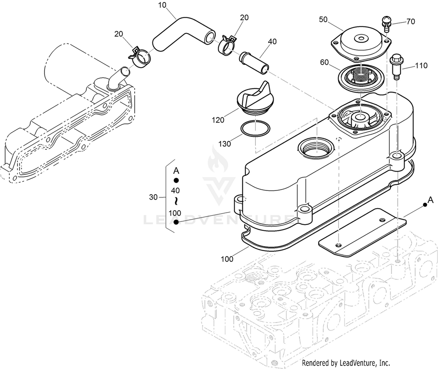 Cylinder Head Cover Assembly