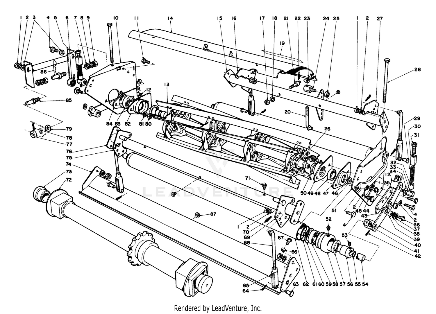 Front Cutting Unit Assembly