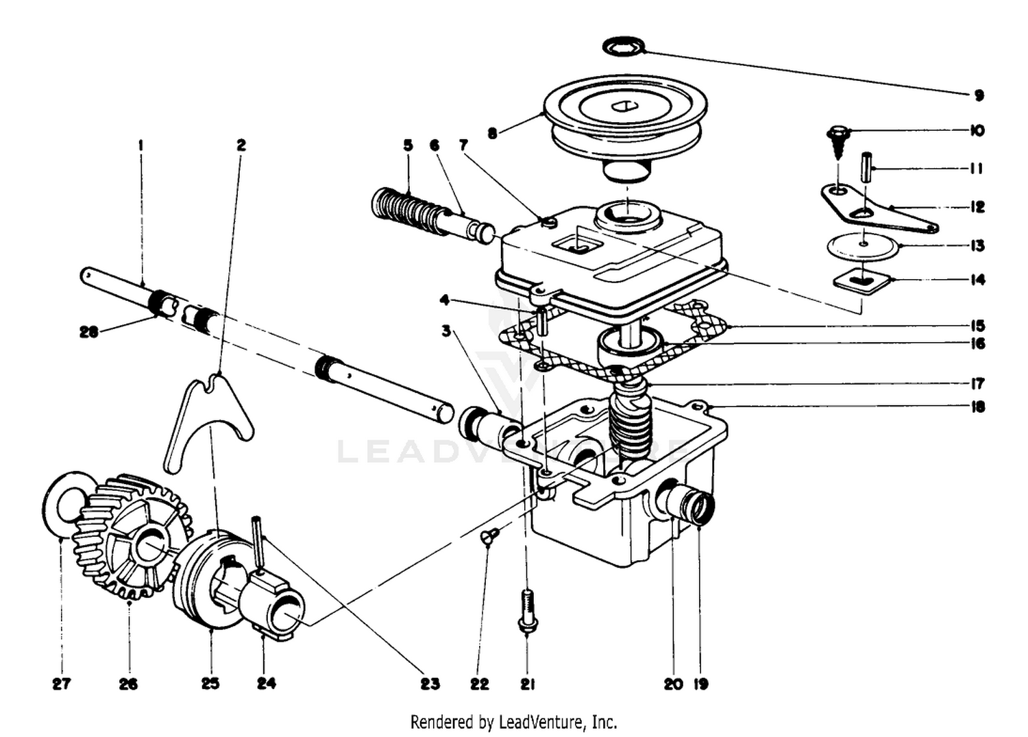 Gear Case Assembly
