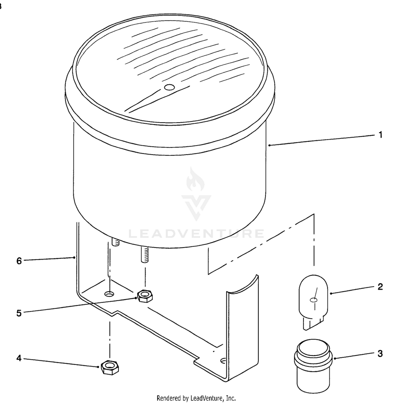 Tachometer Service Assembly
