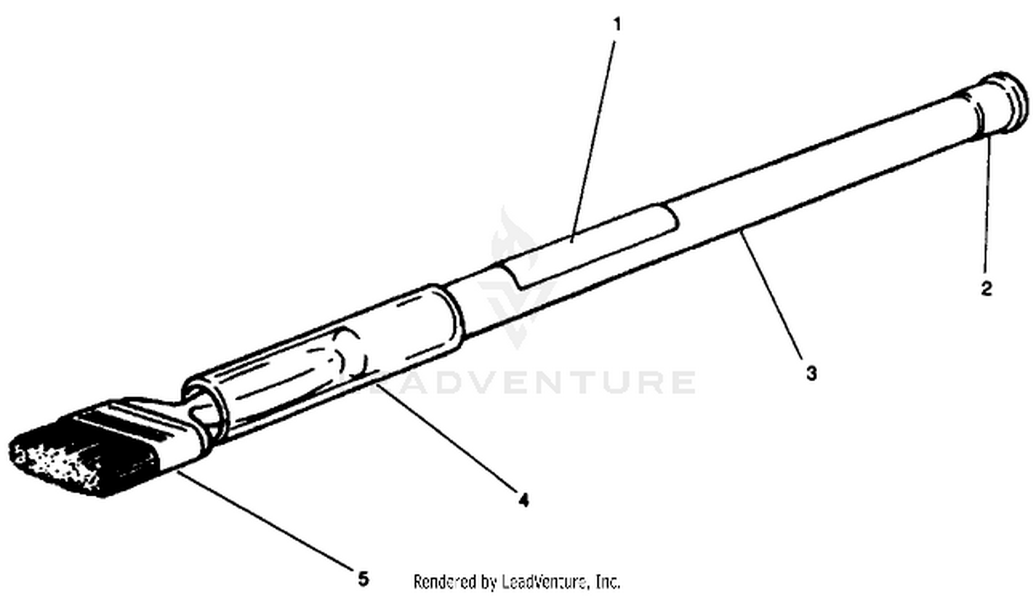 Backlapping Brush Assembly No. 29-9100