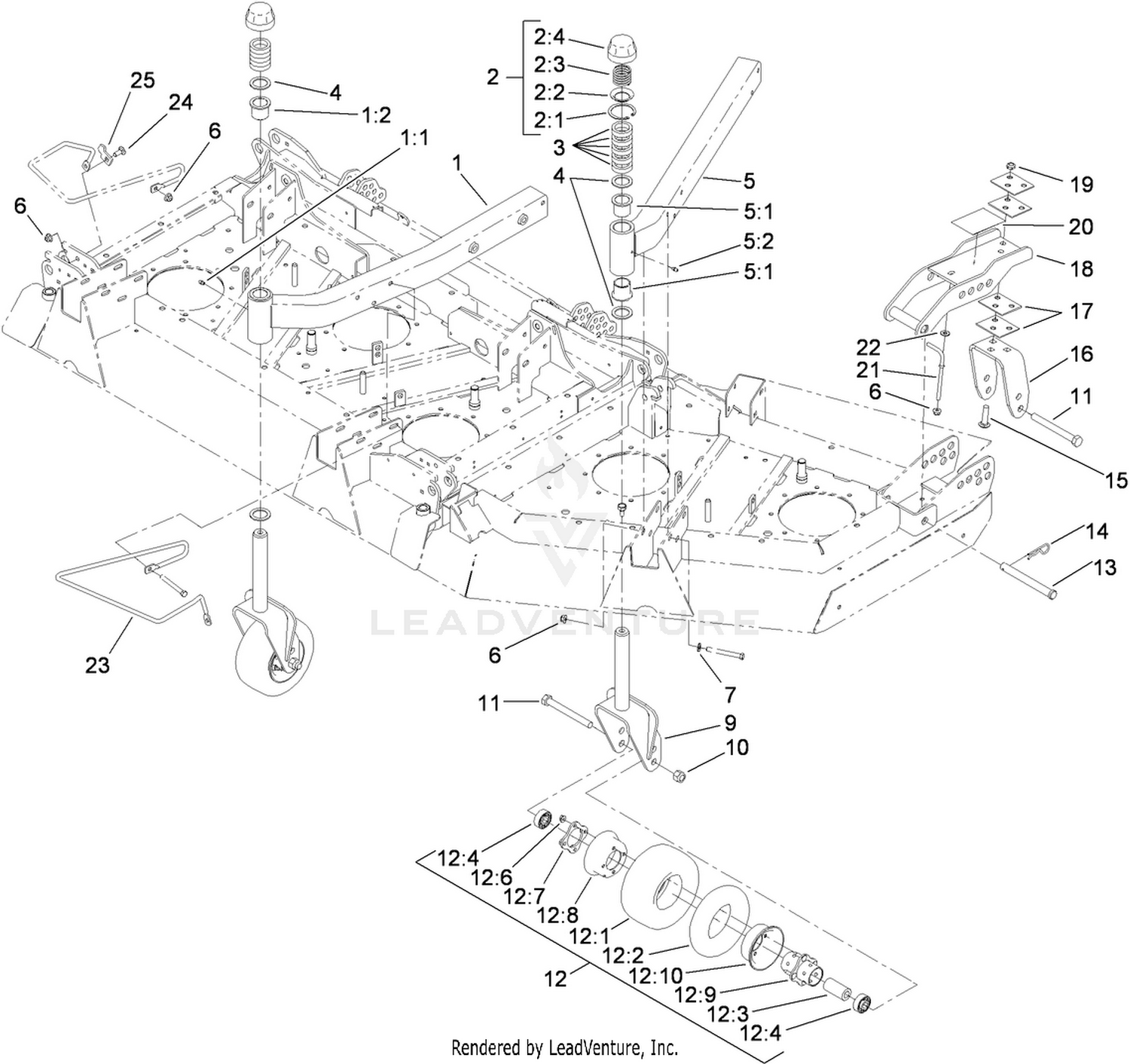 Caster Wheel Assembly
