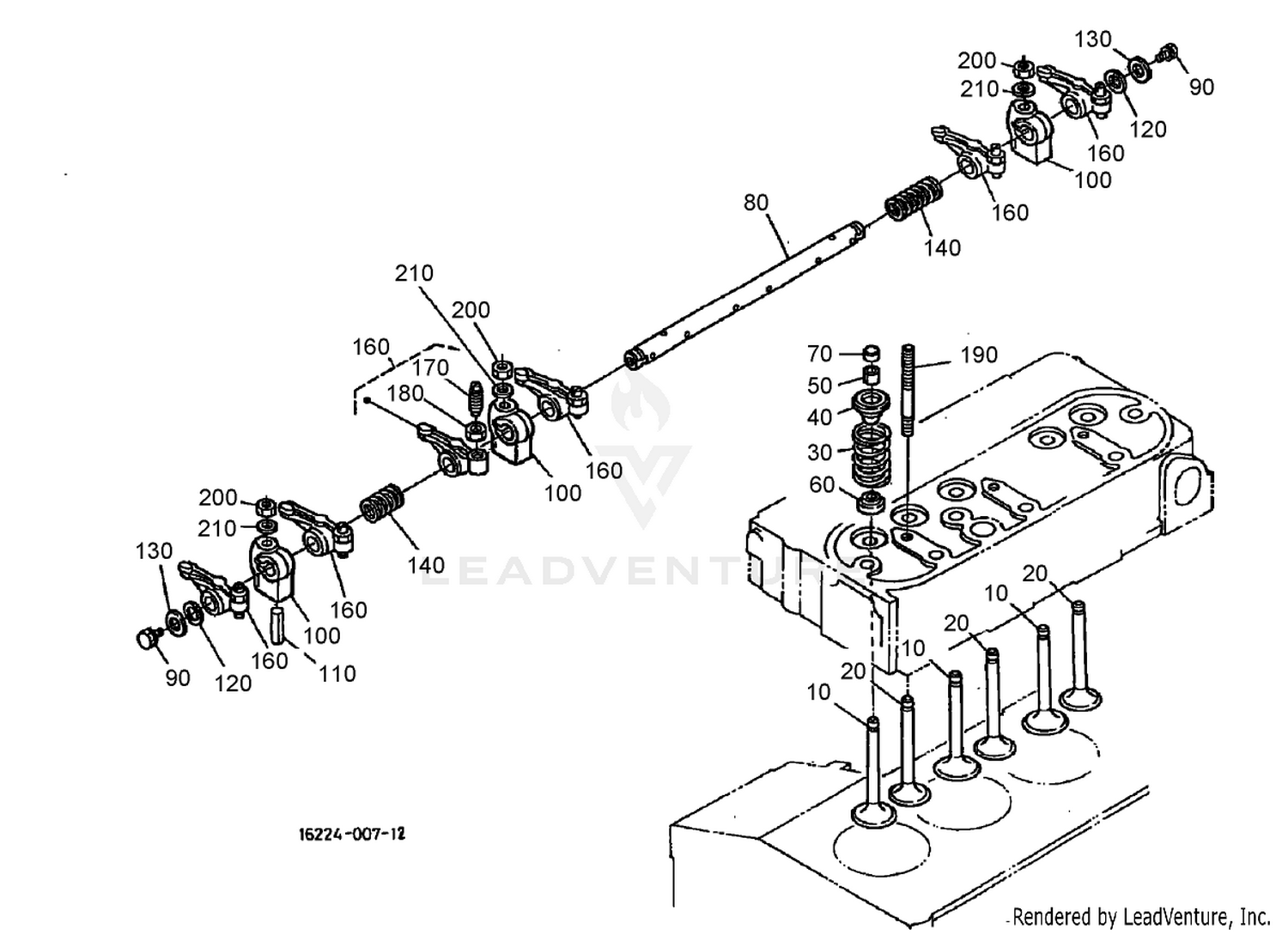 Valve Rocker Arm Assembly