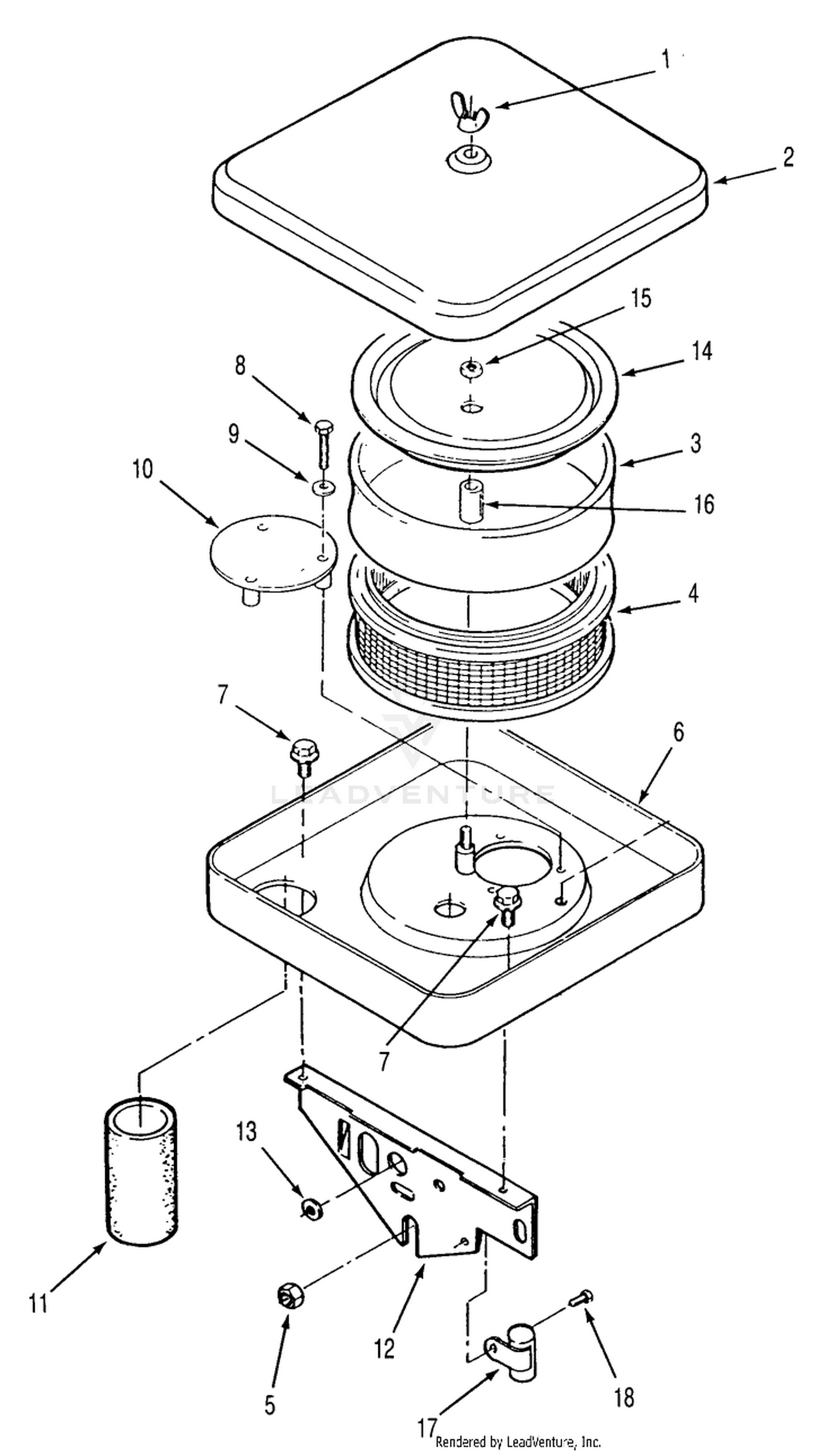 TORO POWER PLUS AIR CLEANER