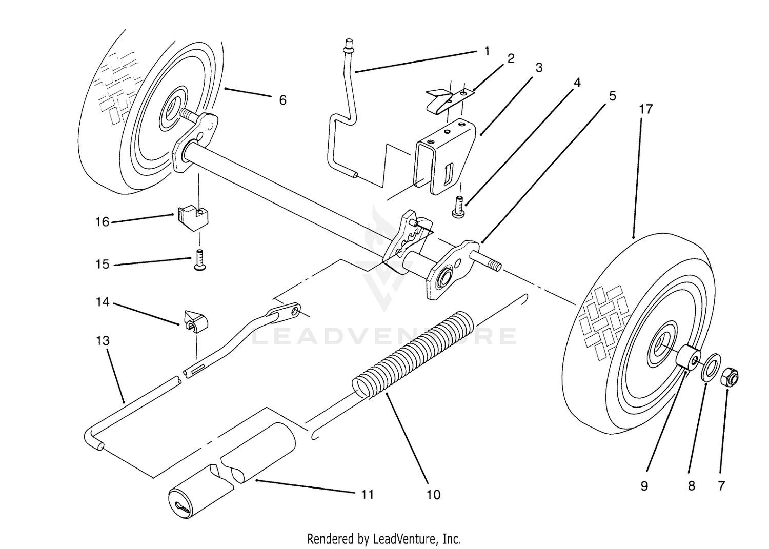 Rear Axle Assembly