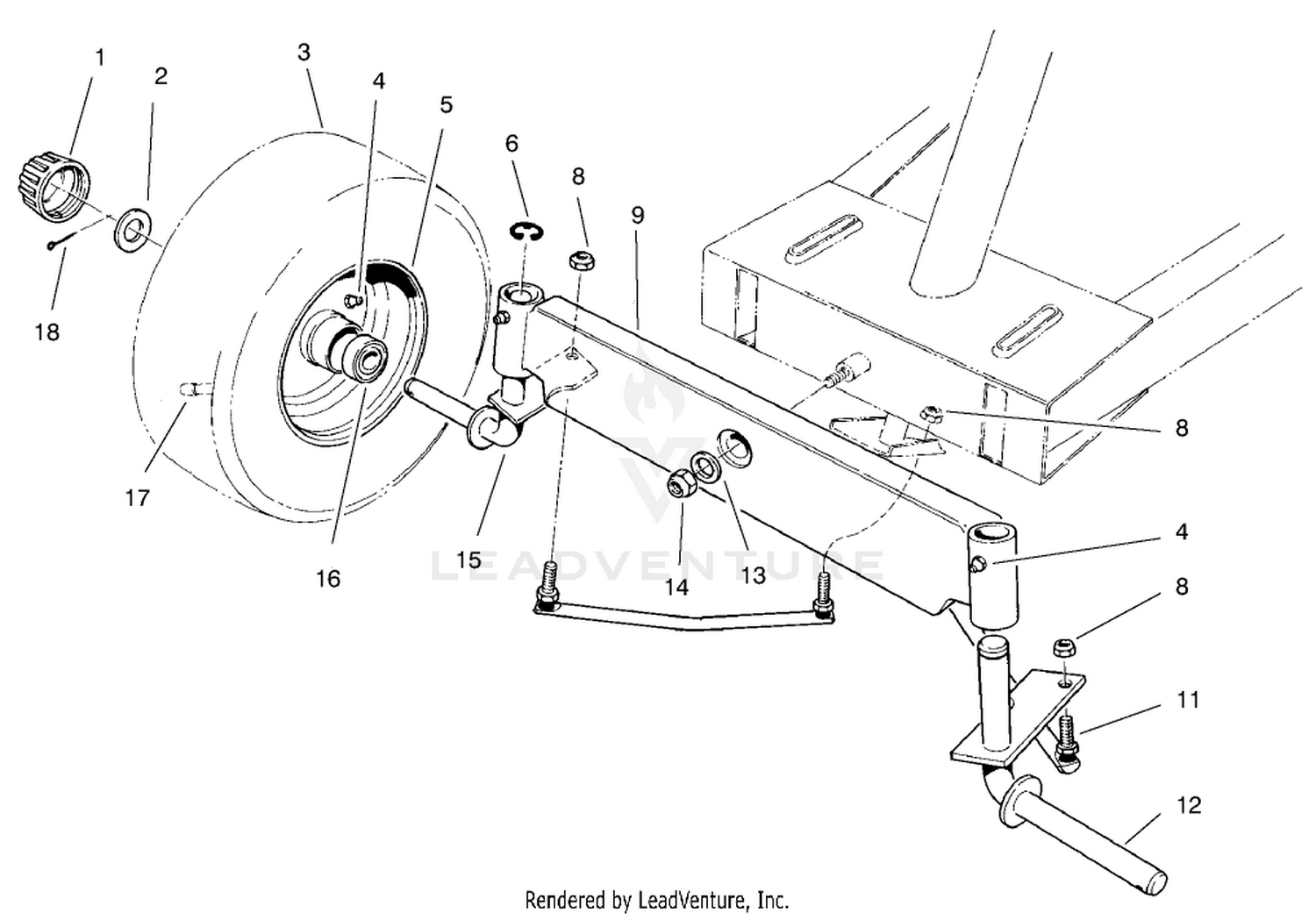 Front Axle Assembly