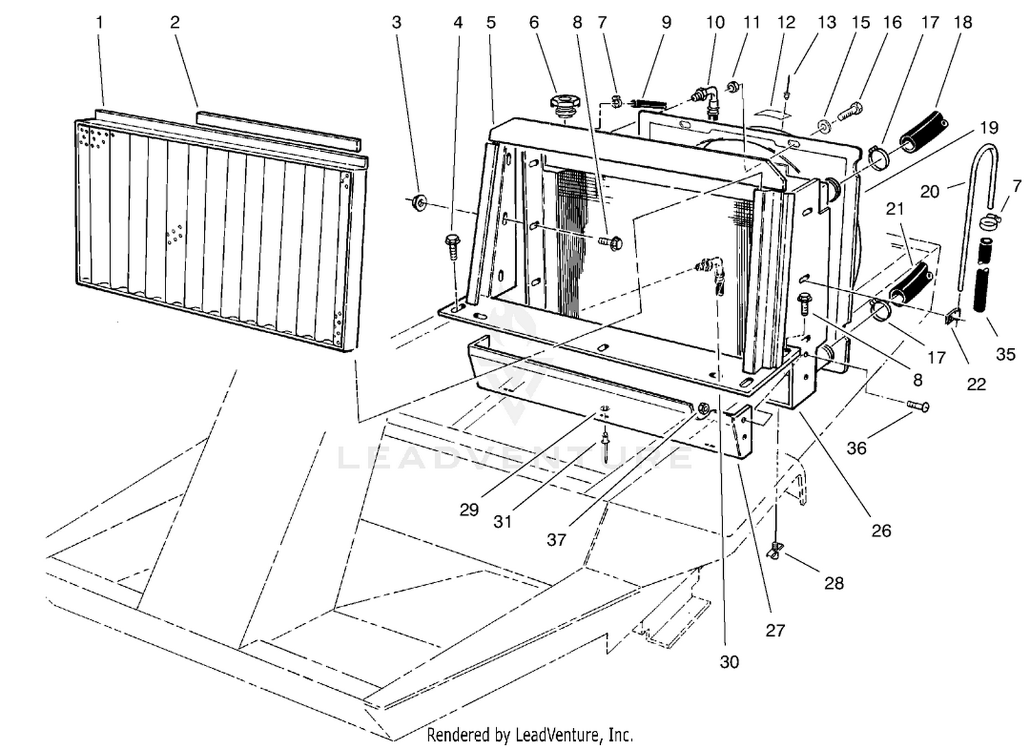 Radiator Asm