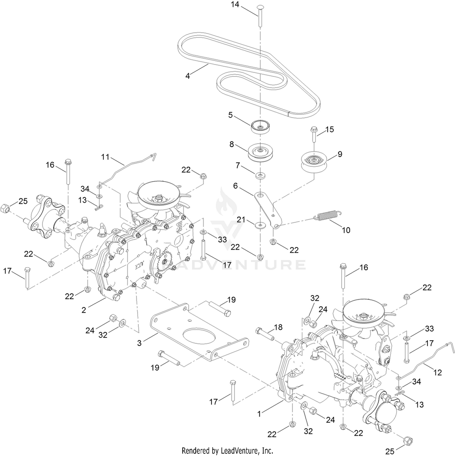 Traction Drive Assembly