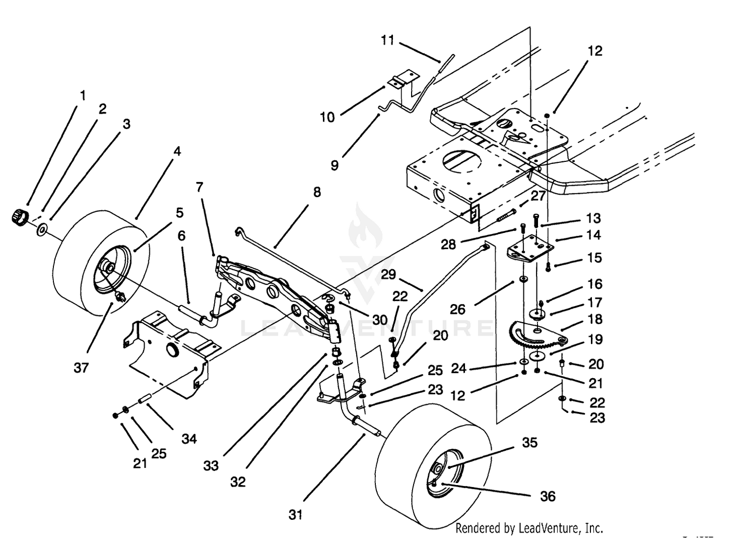 Front Axle Assembly