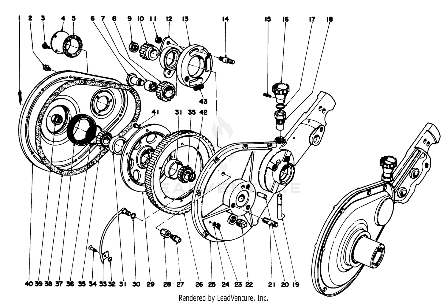 Gear Case Assembly