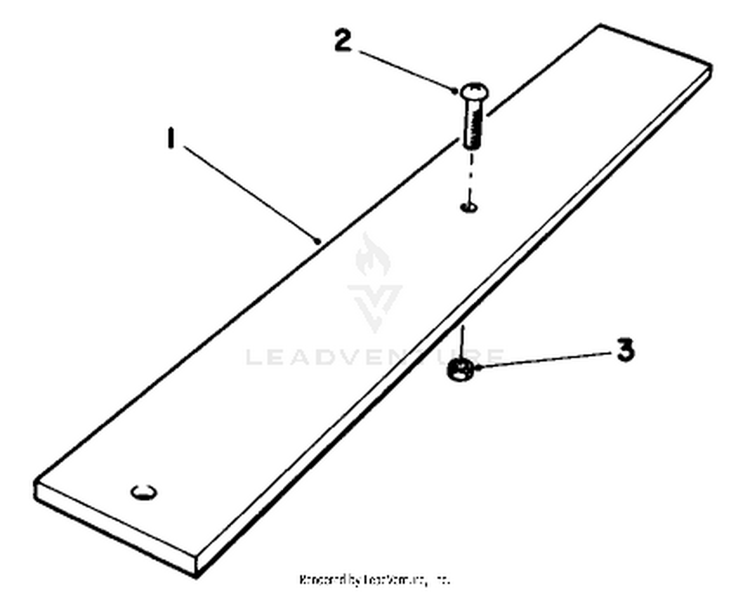 Gauge Bar Assembly No. 13-8199