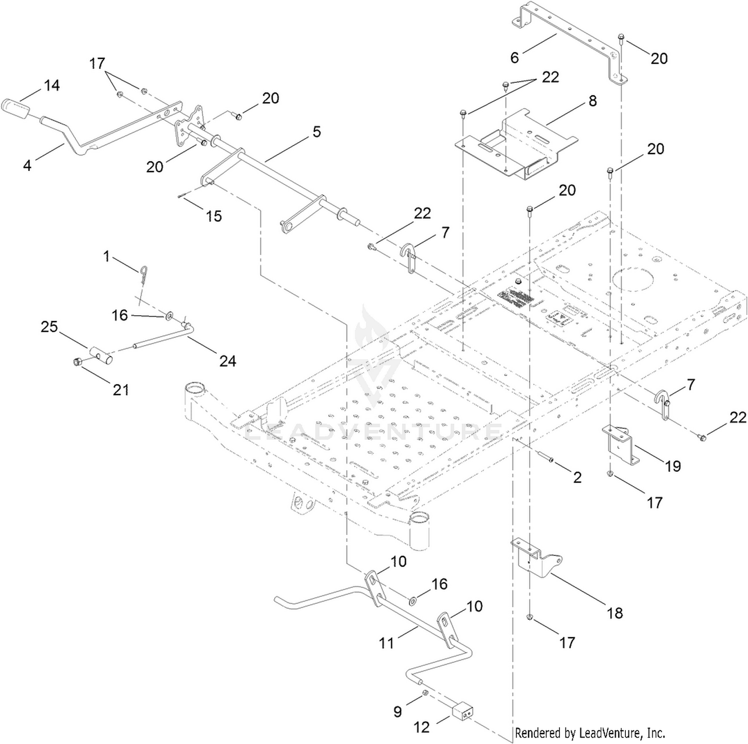 Deck Lift Assembly