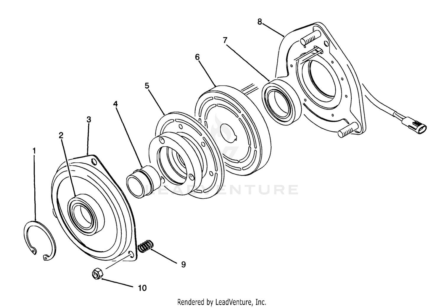 Clutch Assembly No. 86-5610