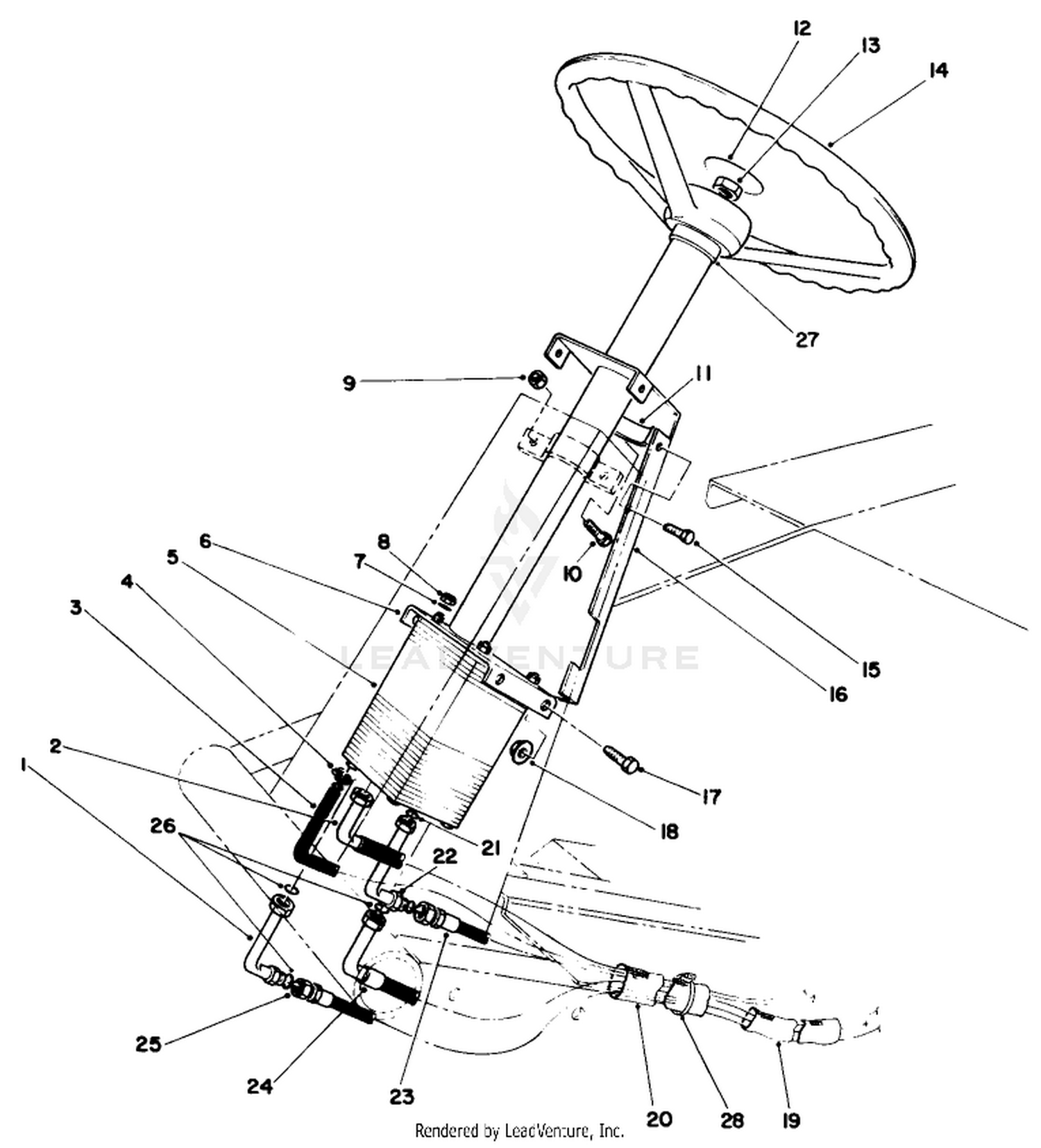 Power Steering Assembly