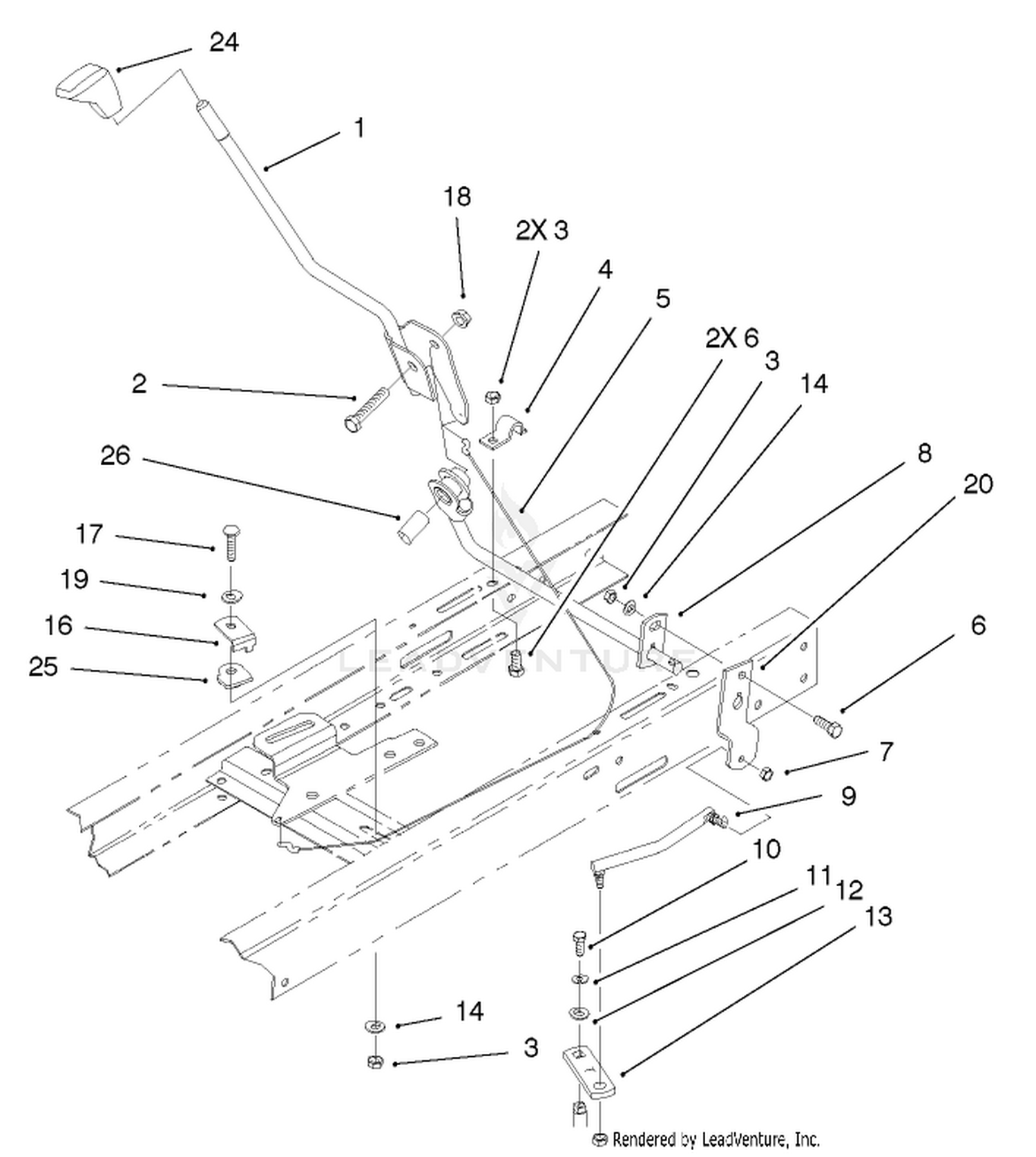 Shifting Components Assembly