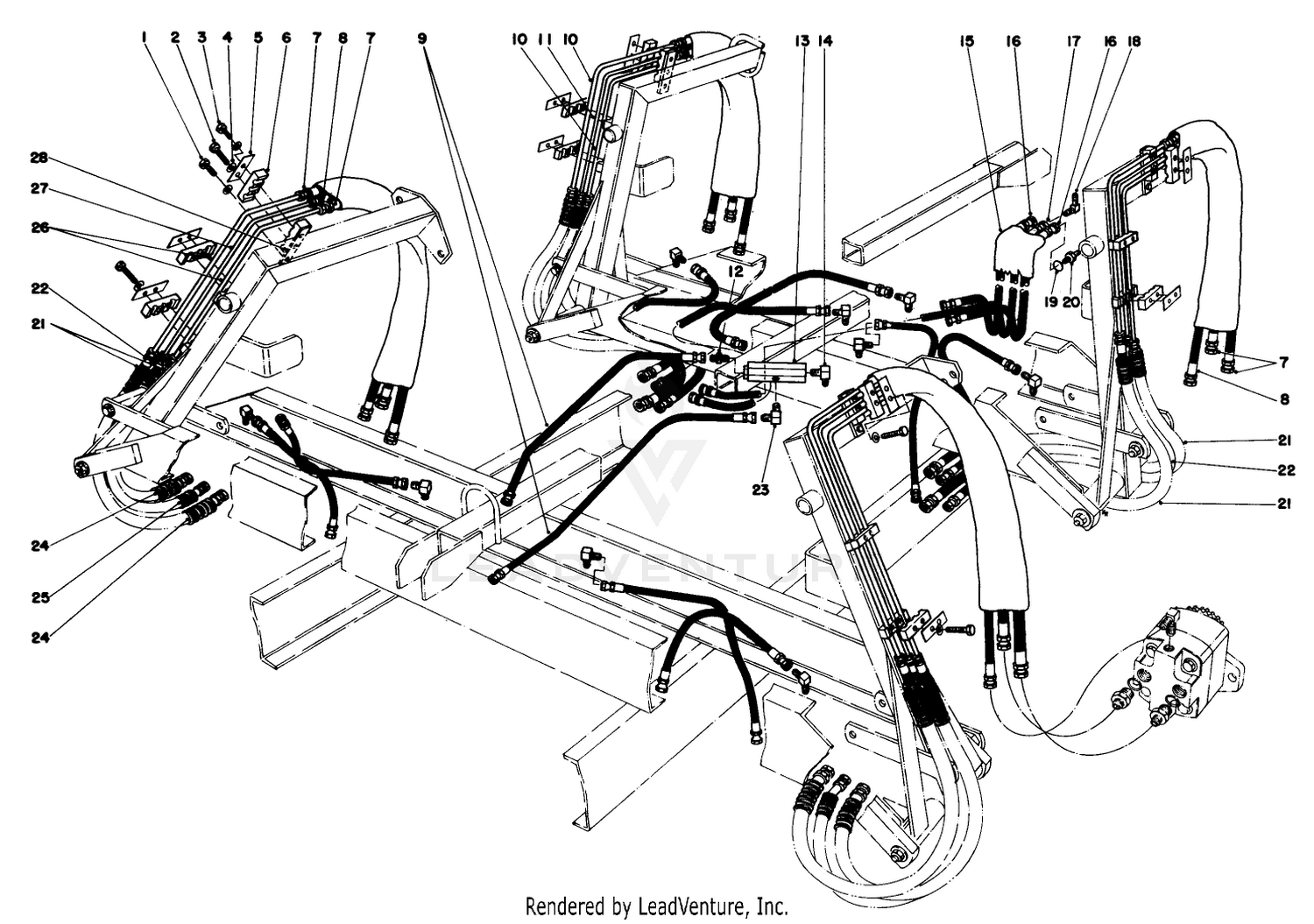 Hydraulic Lines Reel Motor-S Cylinder Assemblies