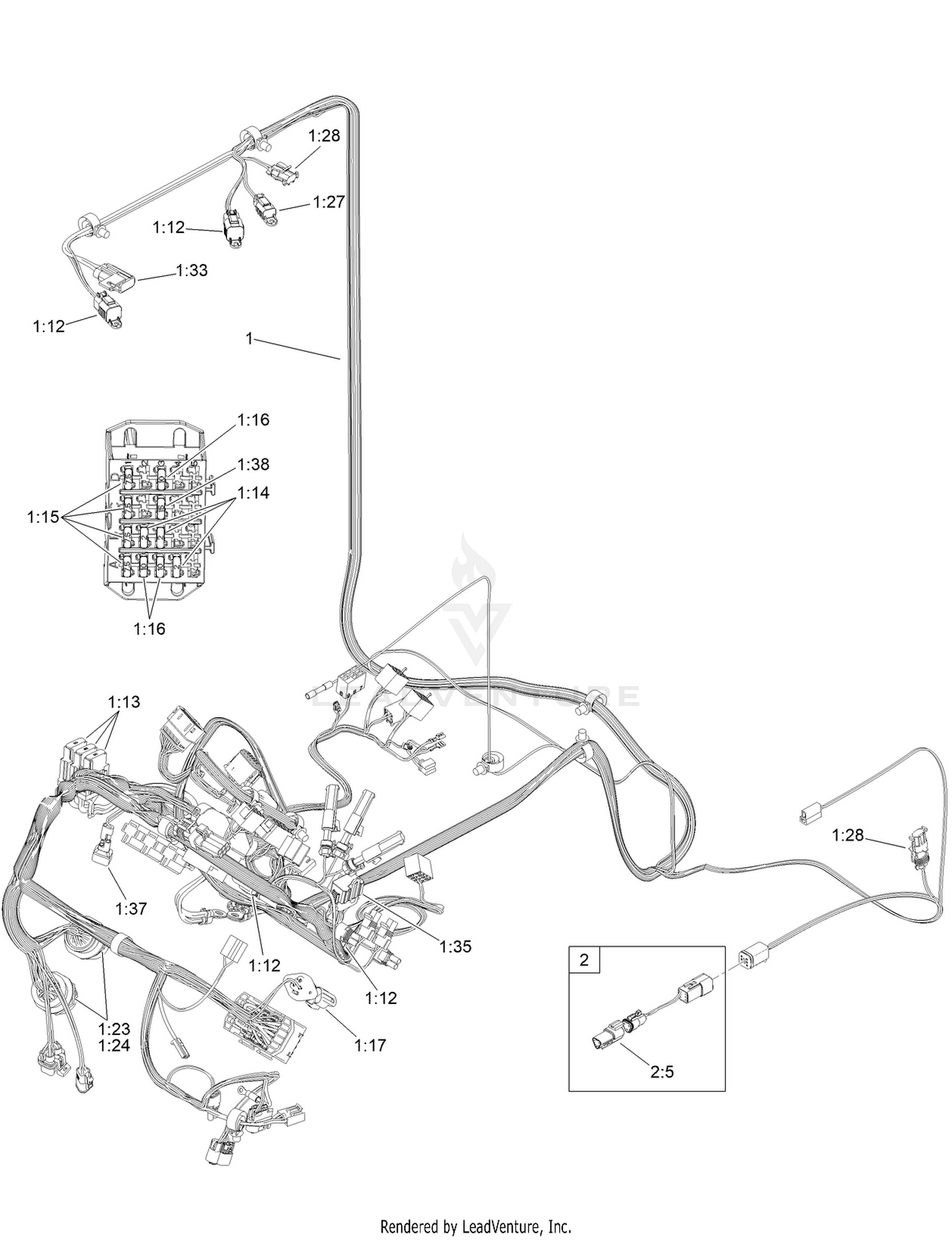Platform Wire Harness Assembly