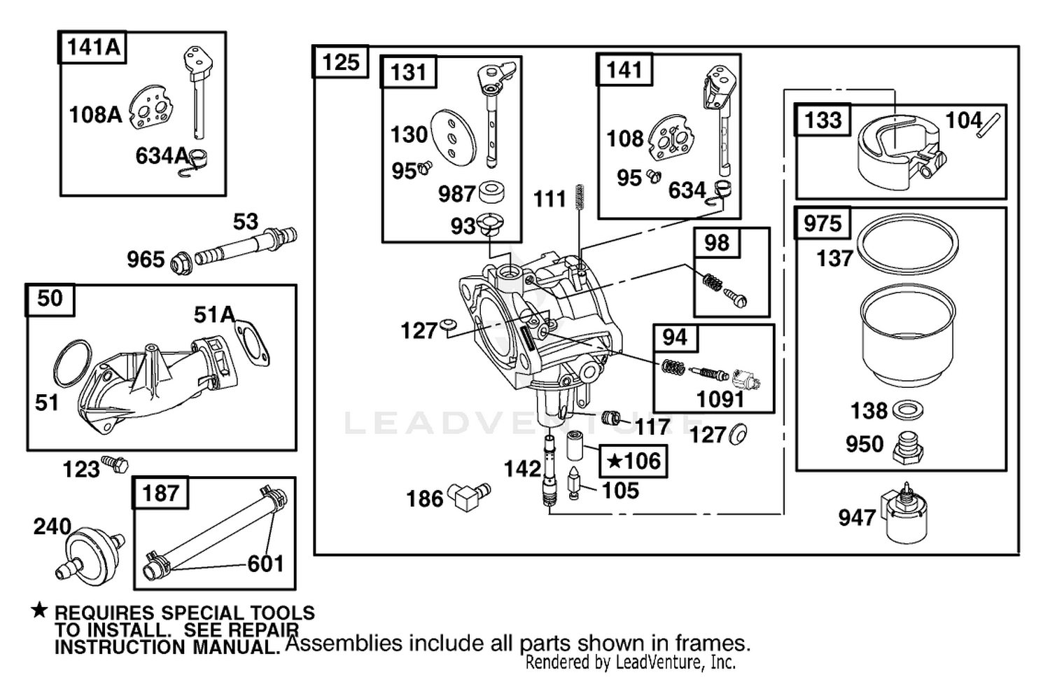 Engine Briggs  Stratton Model 28q777-0690-E1 4