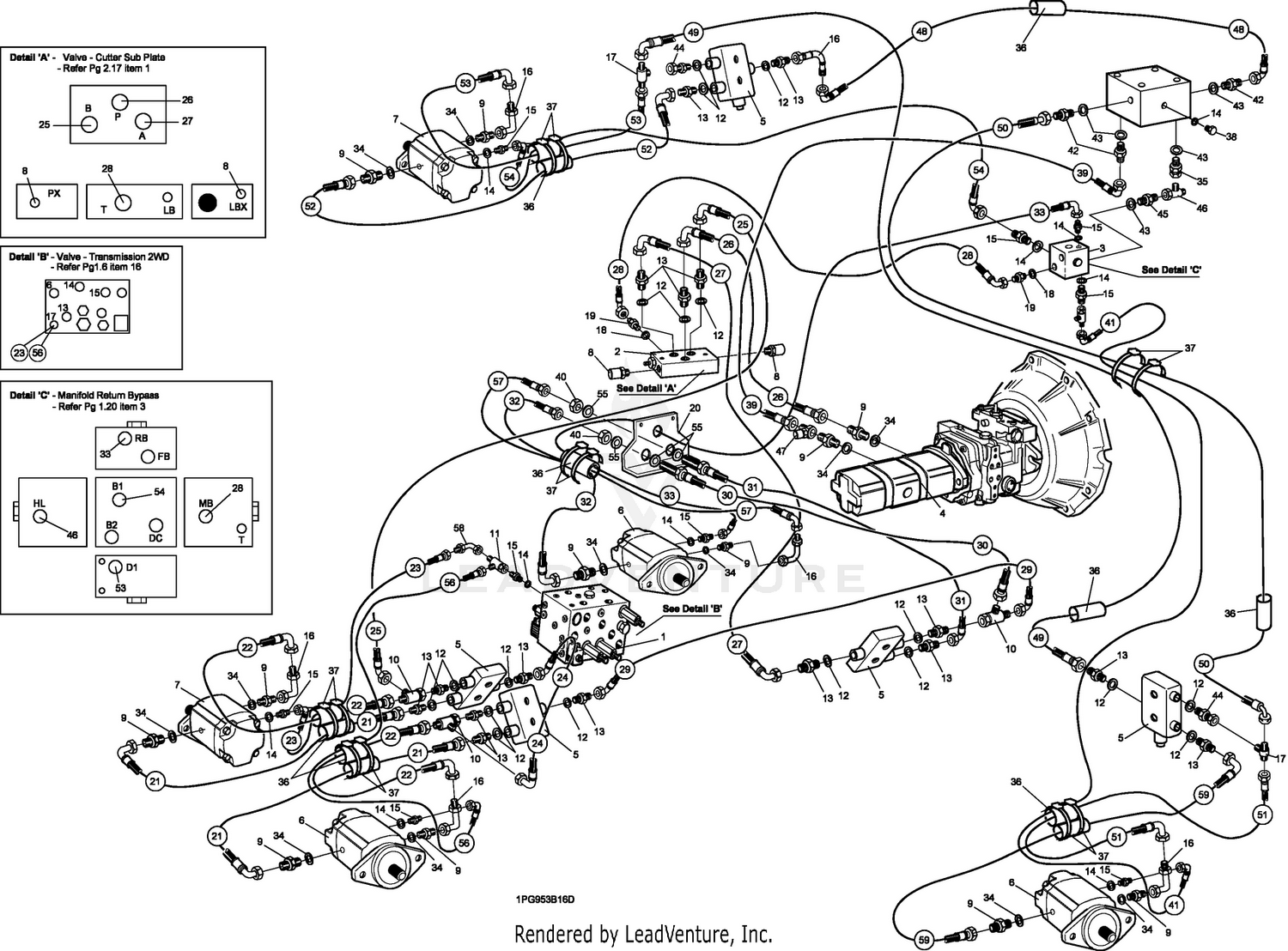 Hydraulic Circuit / Cutter Drive