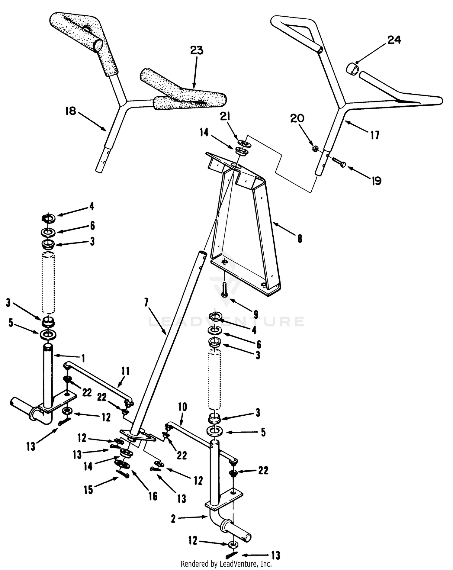 Front Axle  Steering Assembly