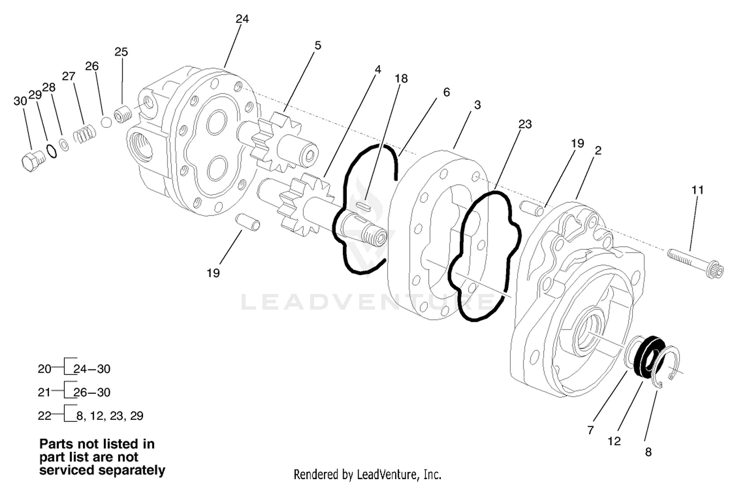 Gear Motor Assembly No. 93-6972