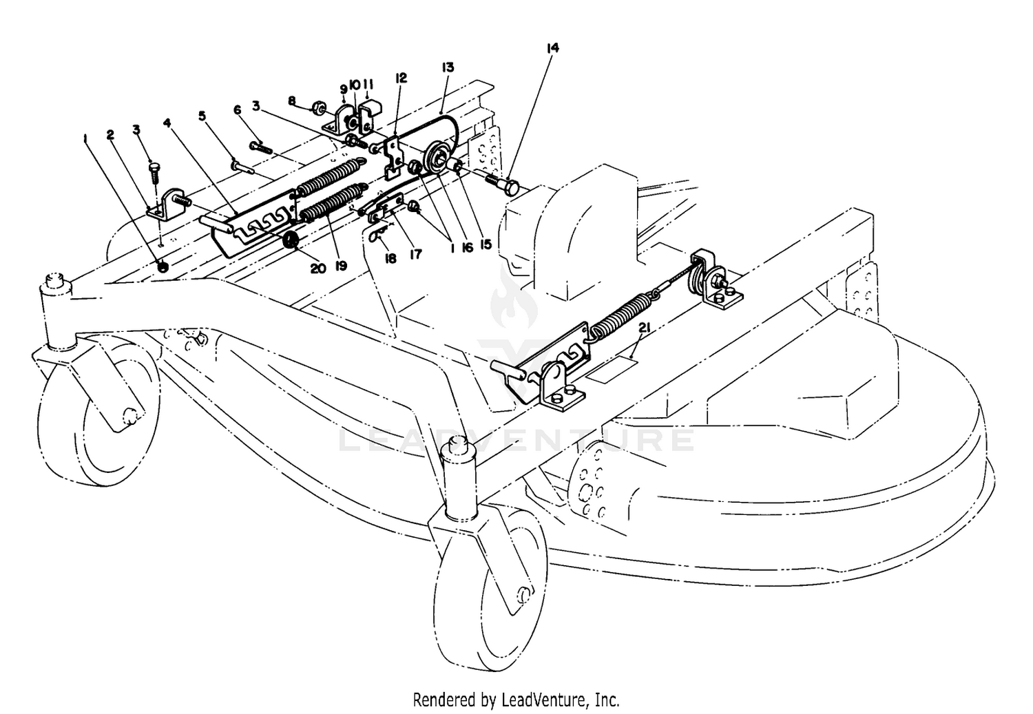 Flotation Kit Model No. 30759 (optional) (for Cutting Units Model No. 30544  30752)