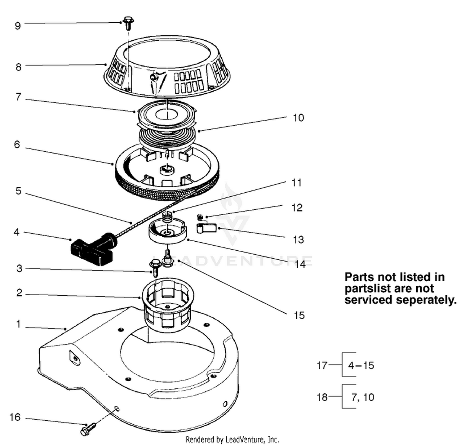 Starter Assembly No. 81-2030