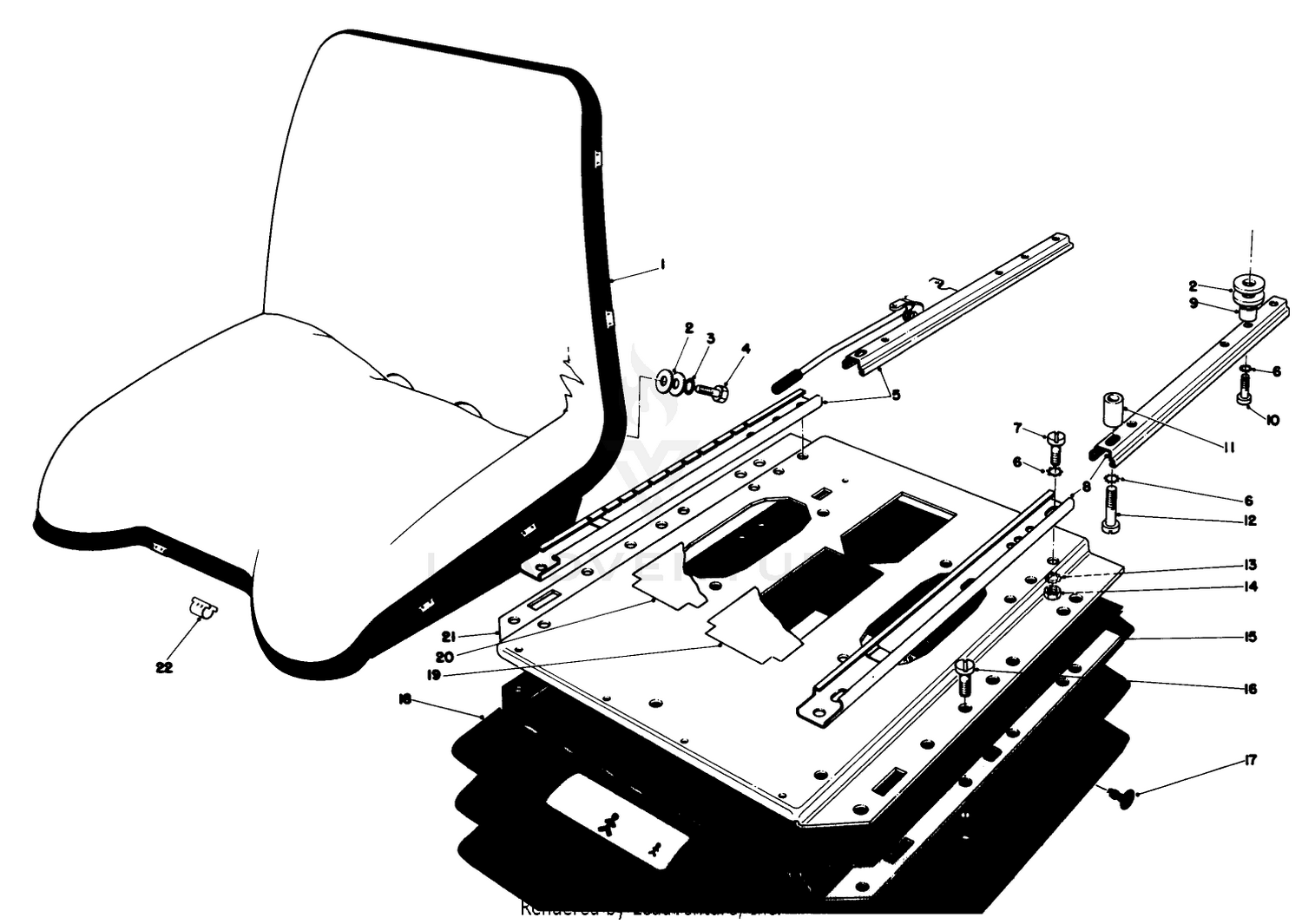 Deluxe Seat Kit Model No. 30786