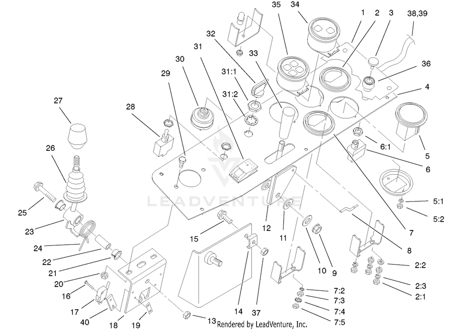 Control Console Assembly