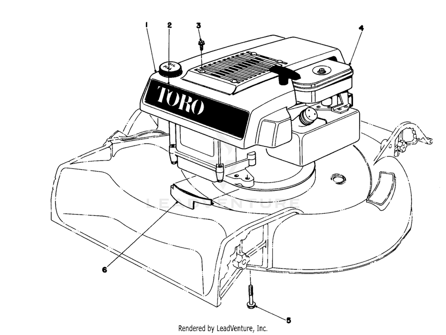 Engine Assembly Model 16360 And 16370