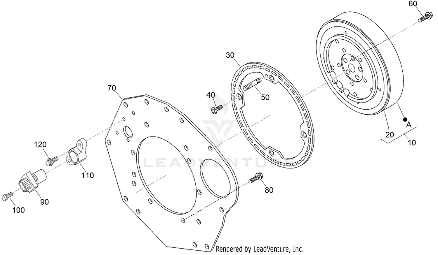 Flywheel and Sensor Switch Assembly