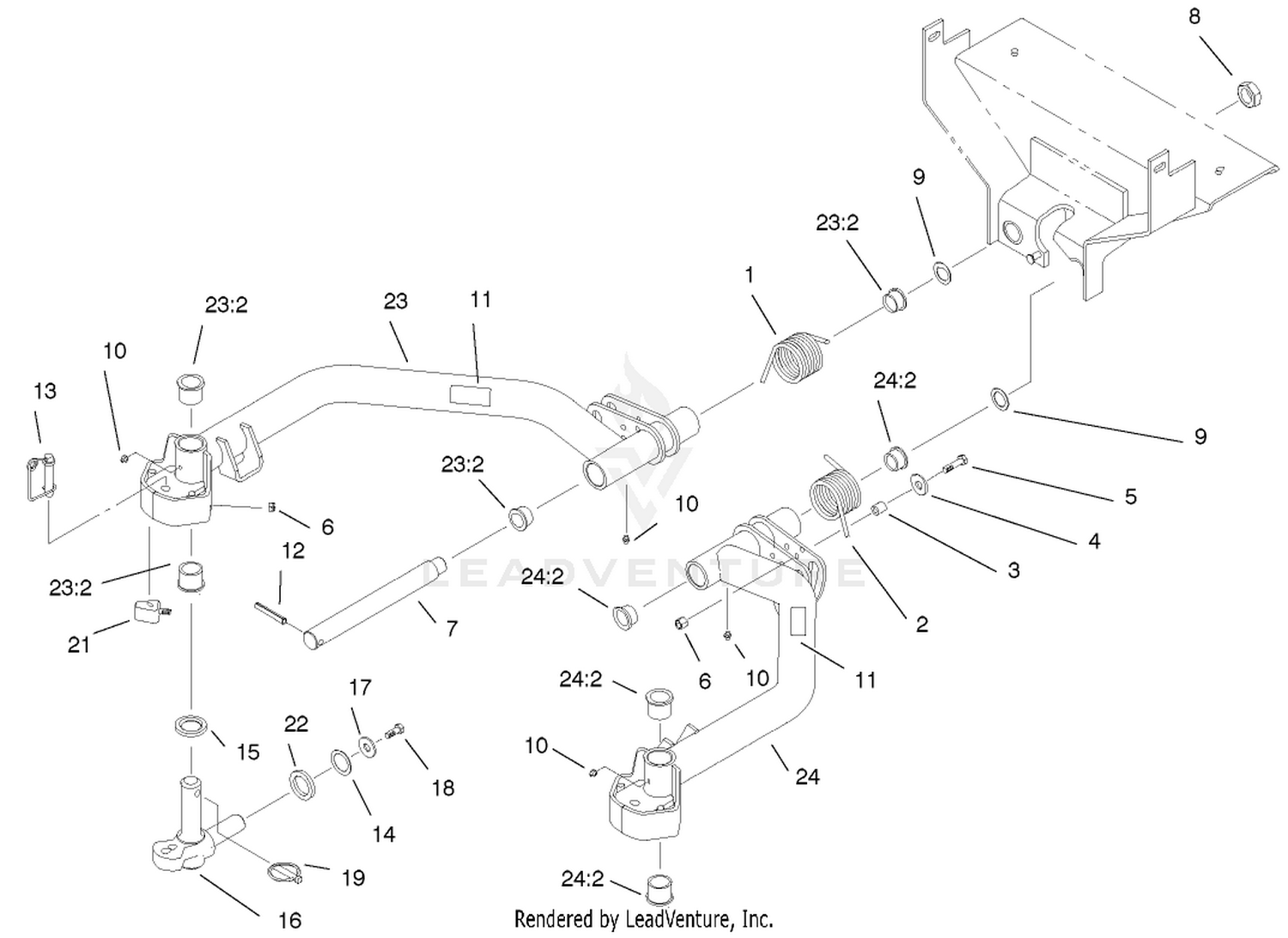 Rear Lift Arm Assembly