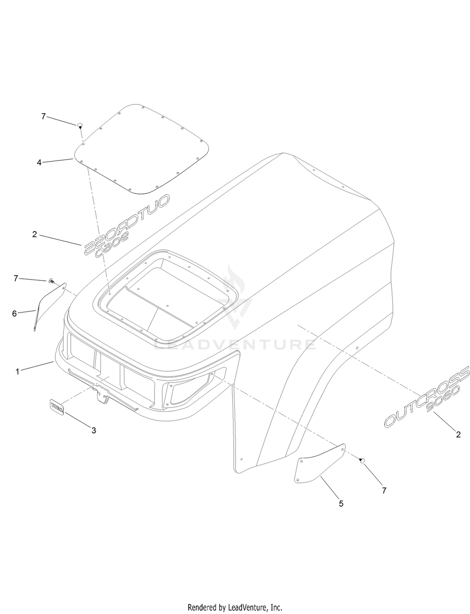 Hood Assembly No. 138-4138