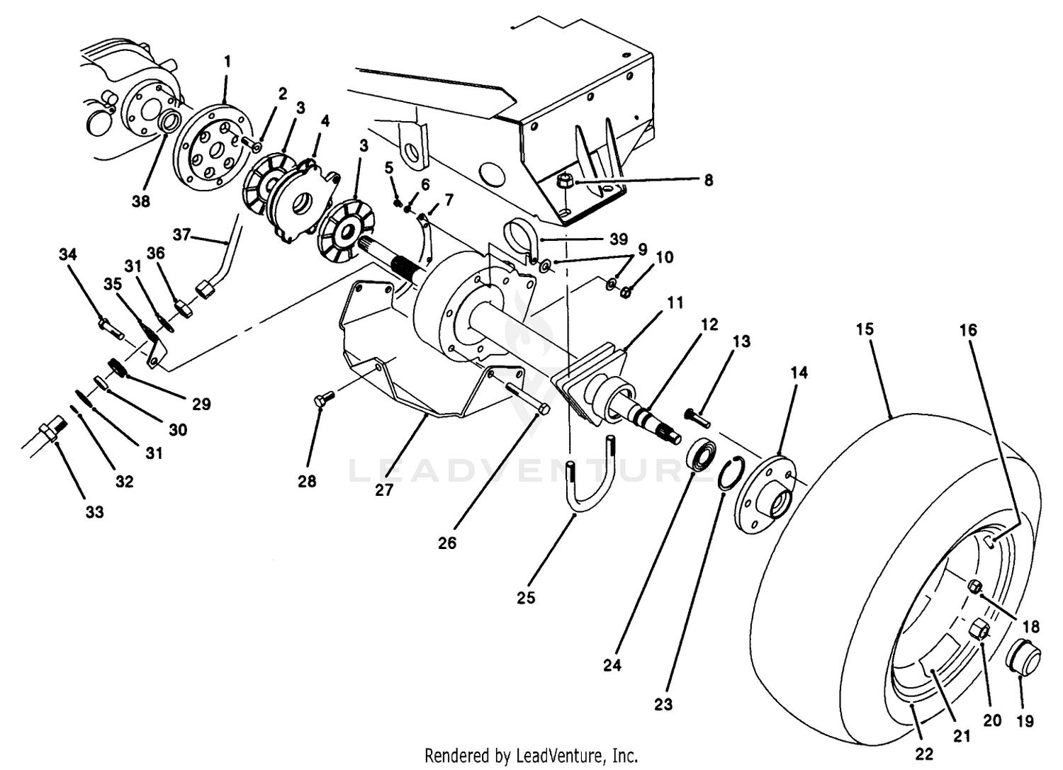 Front Axle Assembly
