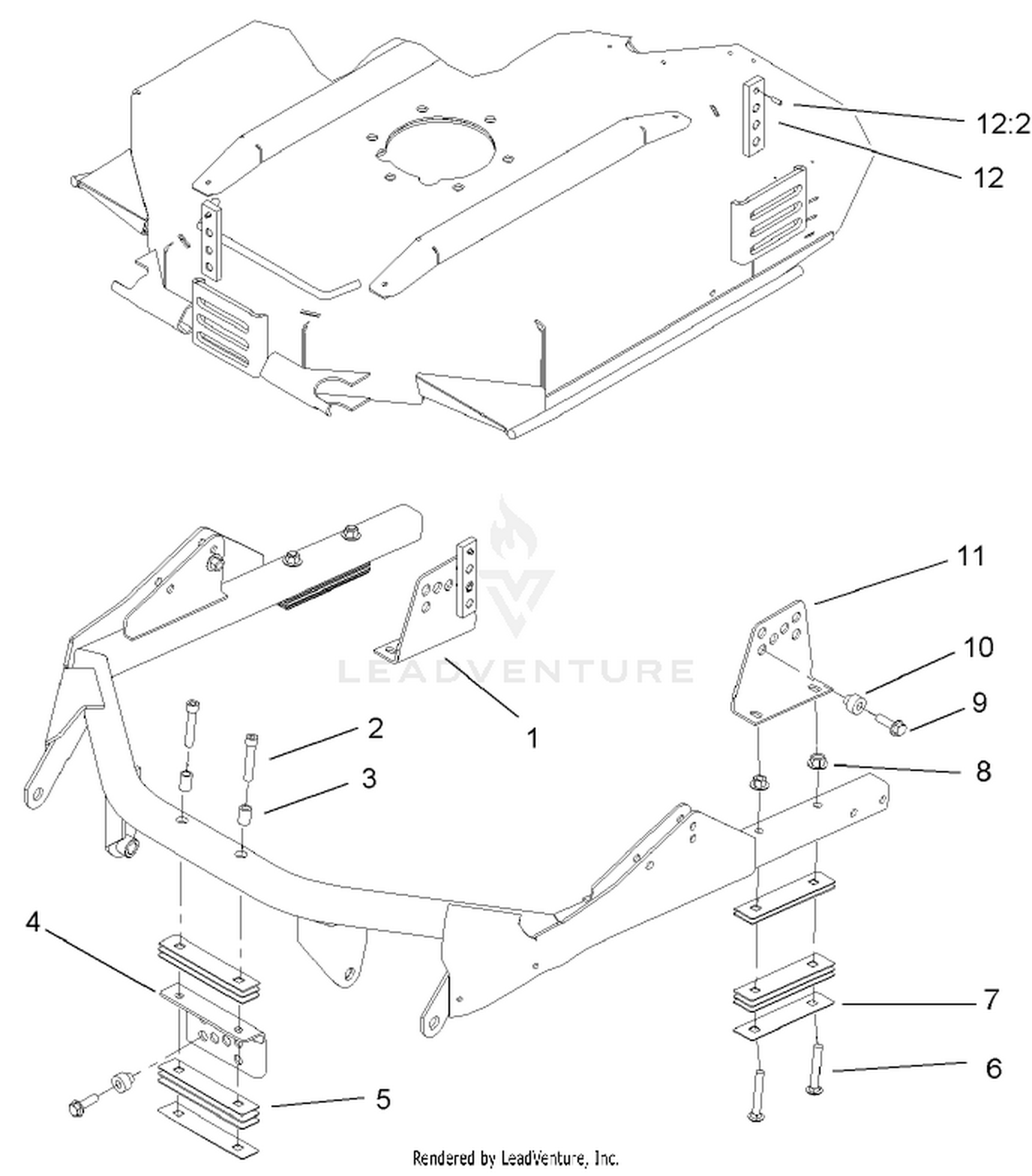 Height-Of-Cut Bracket Assembly