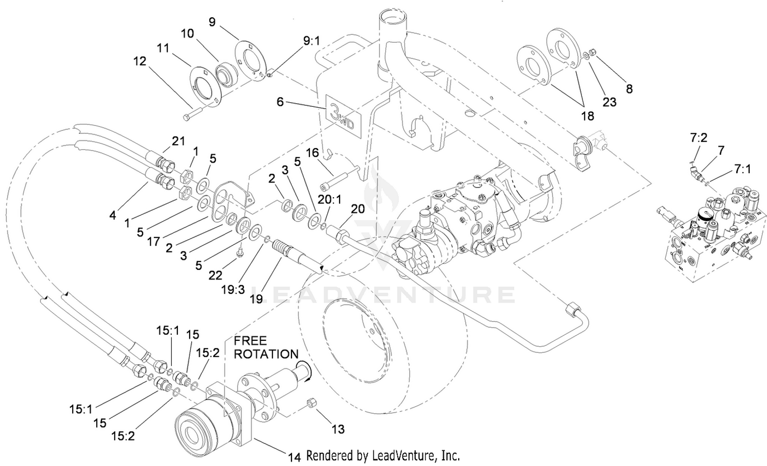 Wheel Motor Assembly