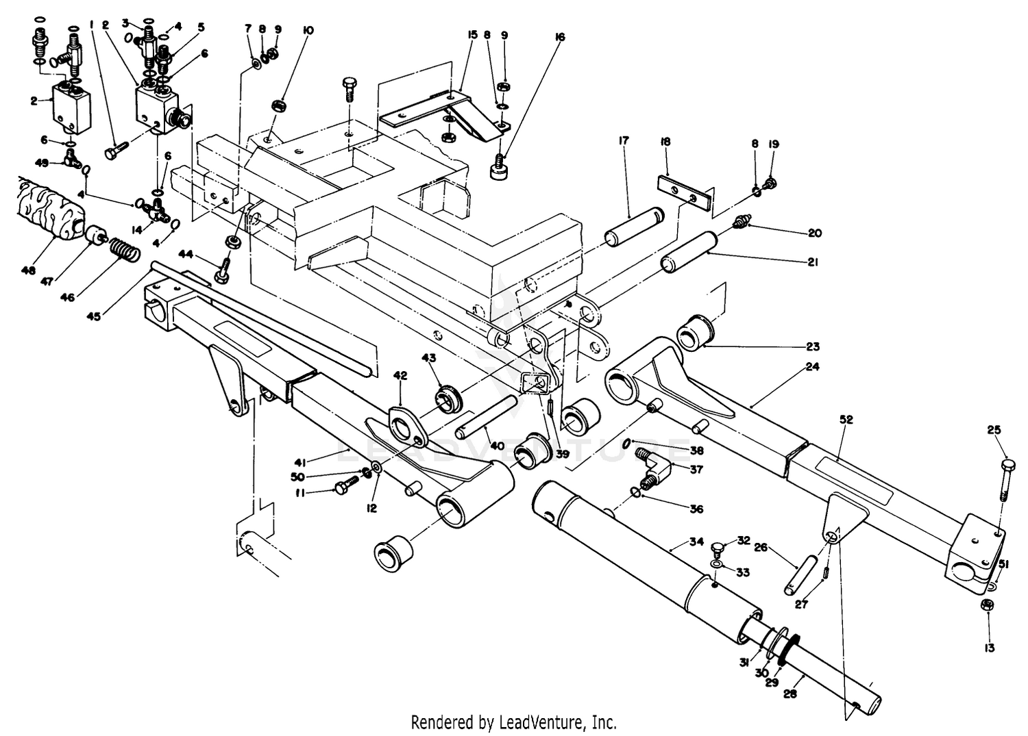No. 1, 4  5 Lift Arms Assembly