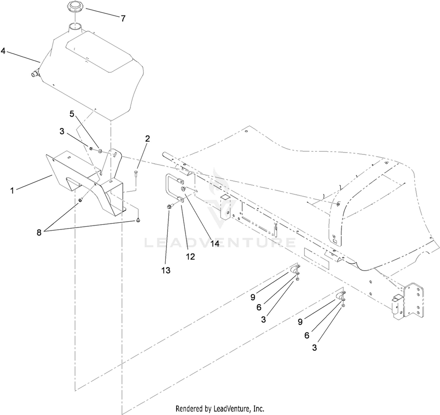 Fresh Water Tank Assembly