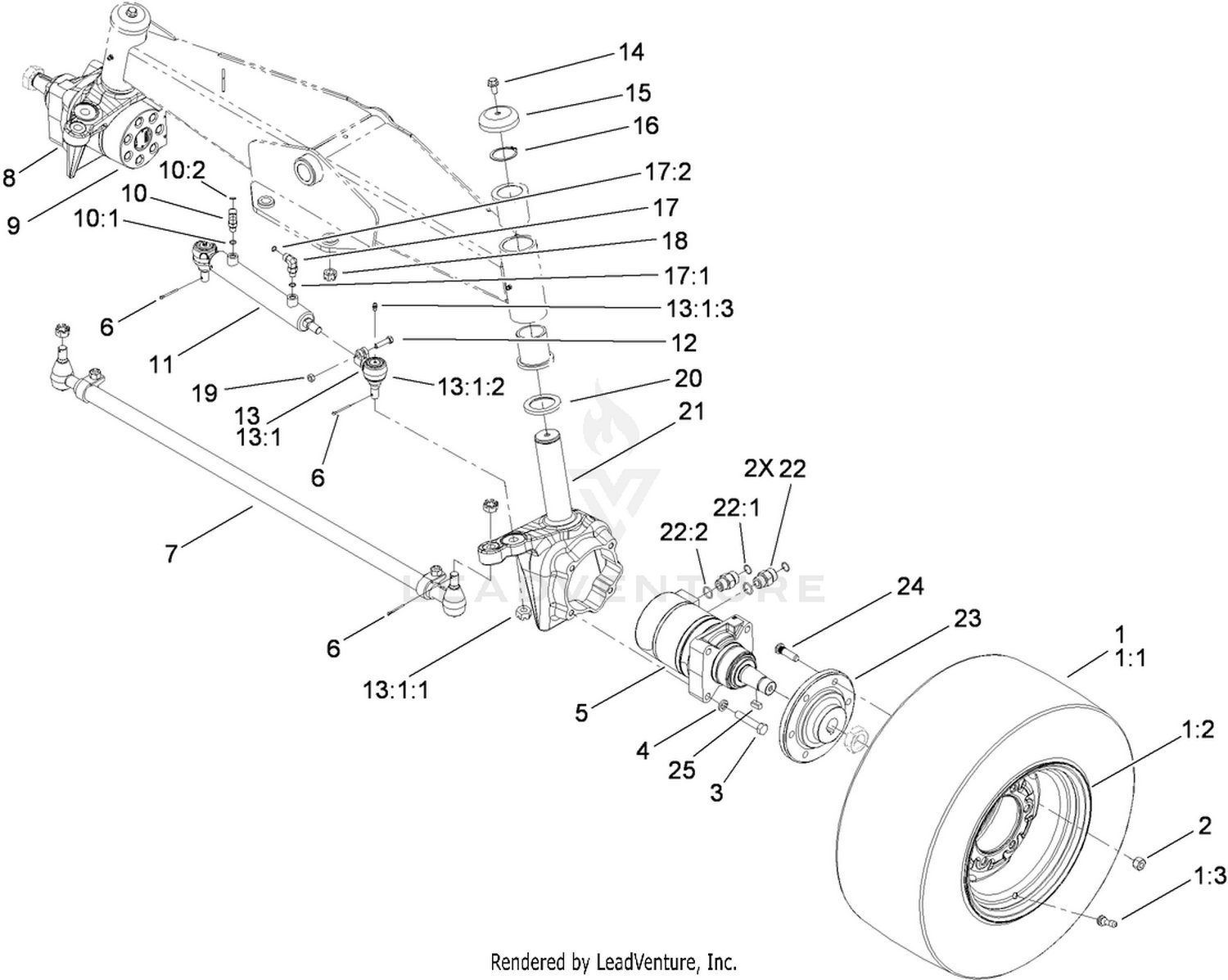 Rear Axle Assembly