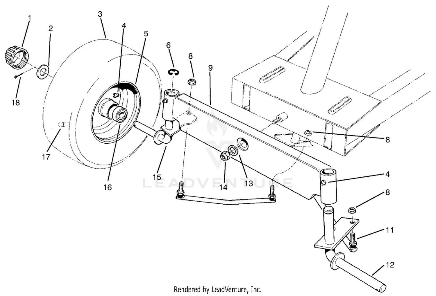 Front Axle Assembly