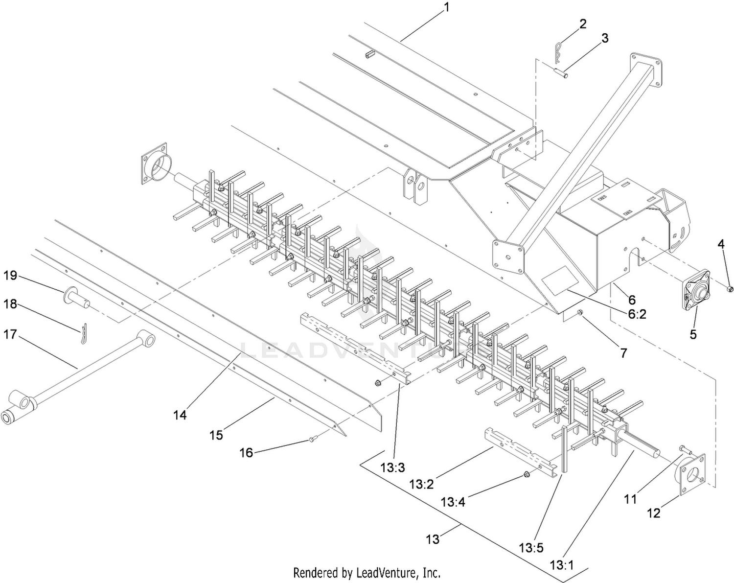 Rotor and Skirt Assembly