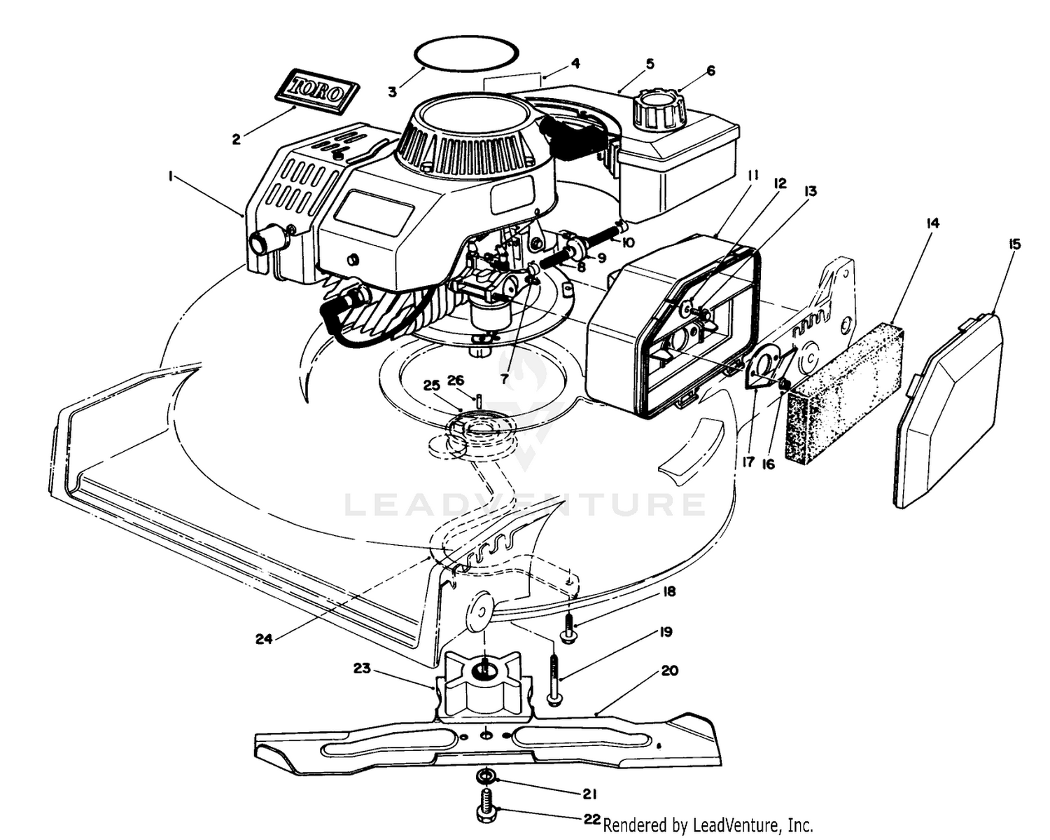 Engine Assembly (model No. 47pg6)