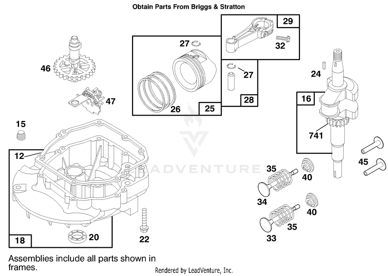 Engine Briggs  Stratton Model 12f802-0667-01 2