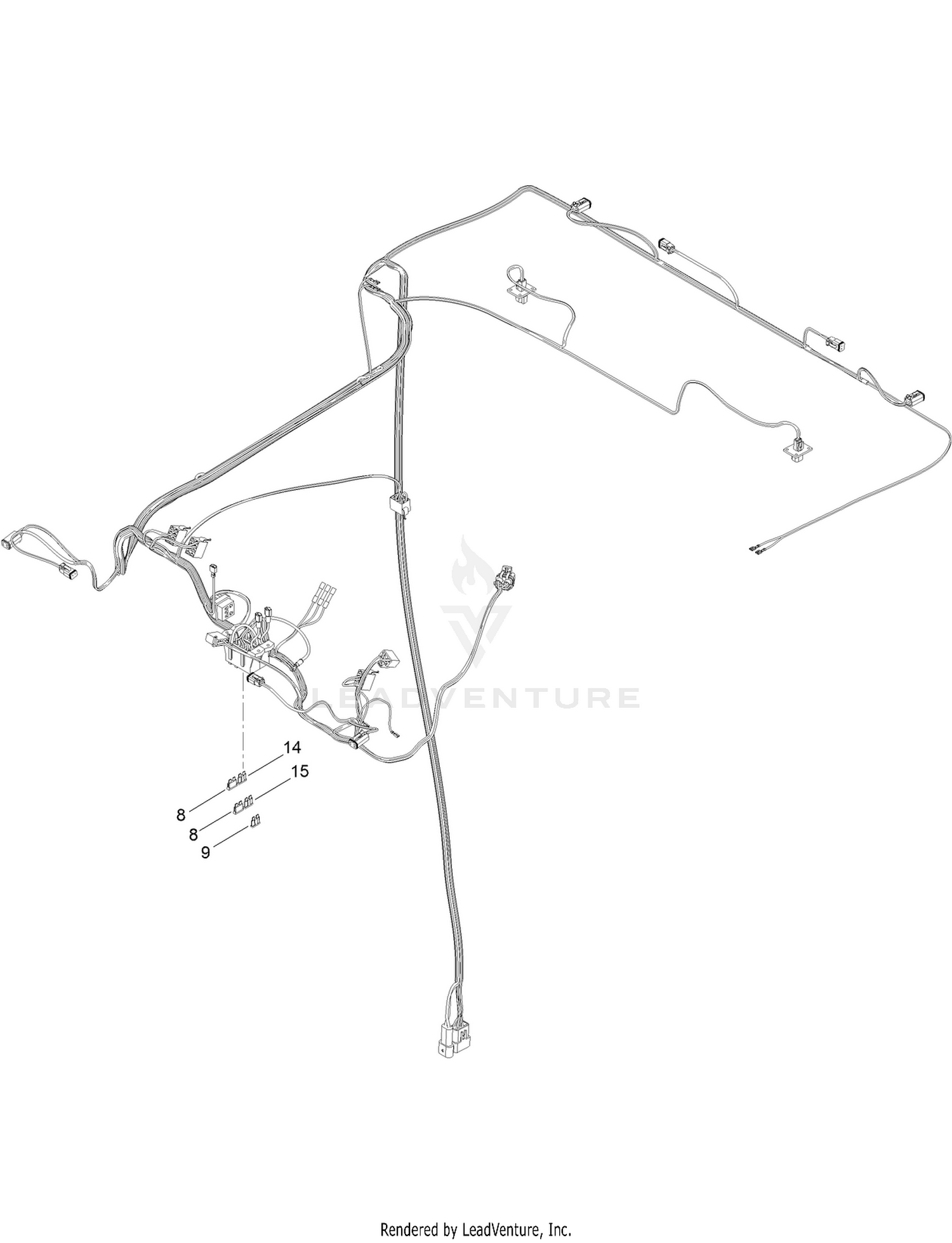 Wire Harness Assembly No. 122-2129