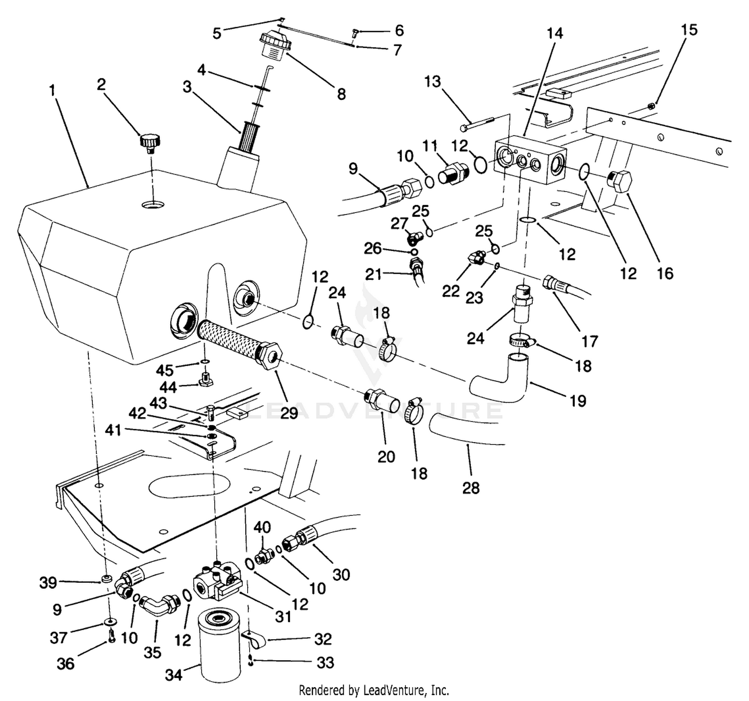 Hydraulic Reservoir Assembly