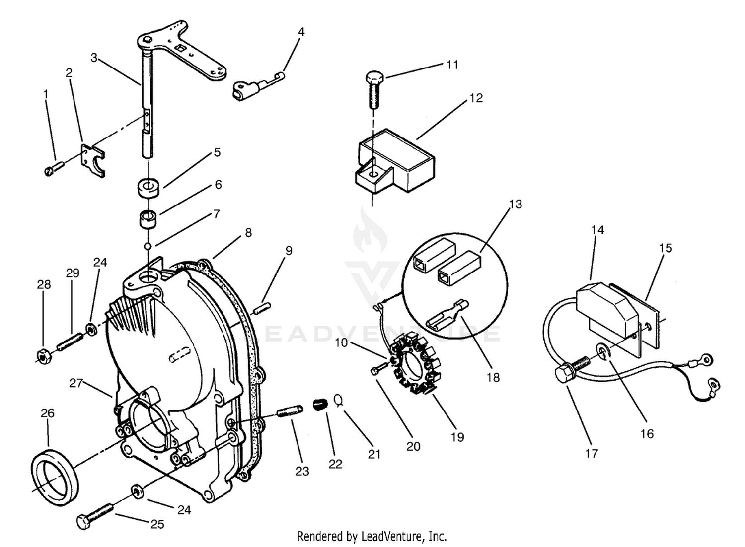 Gear Case  Ignition Controls