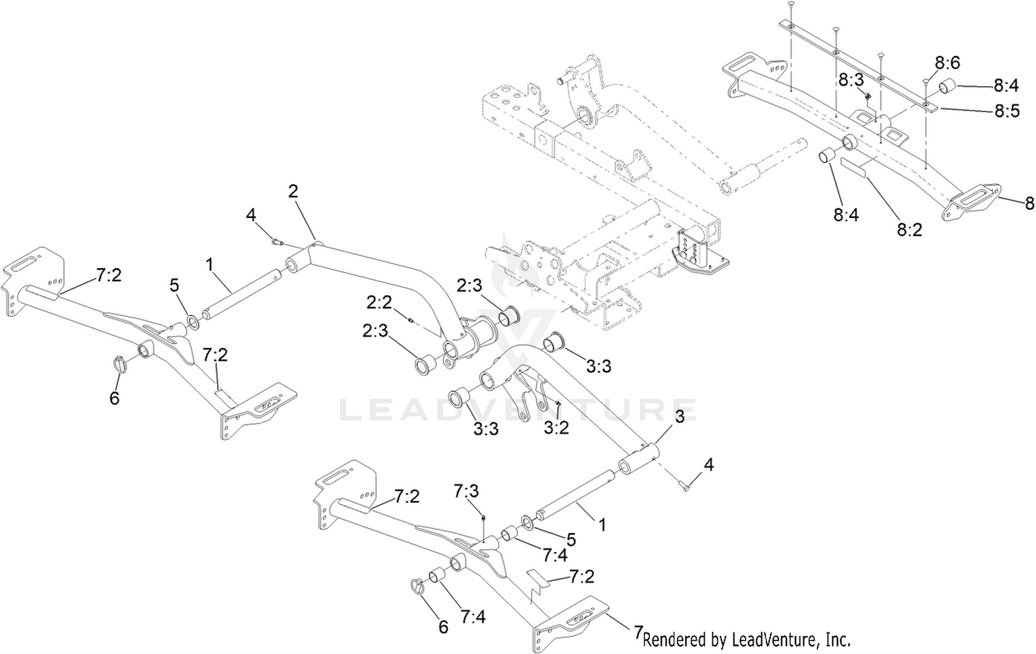 32-inch Lift Arm Kit