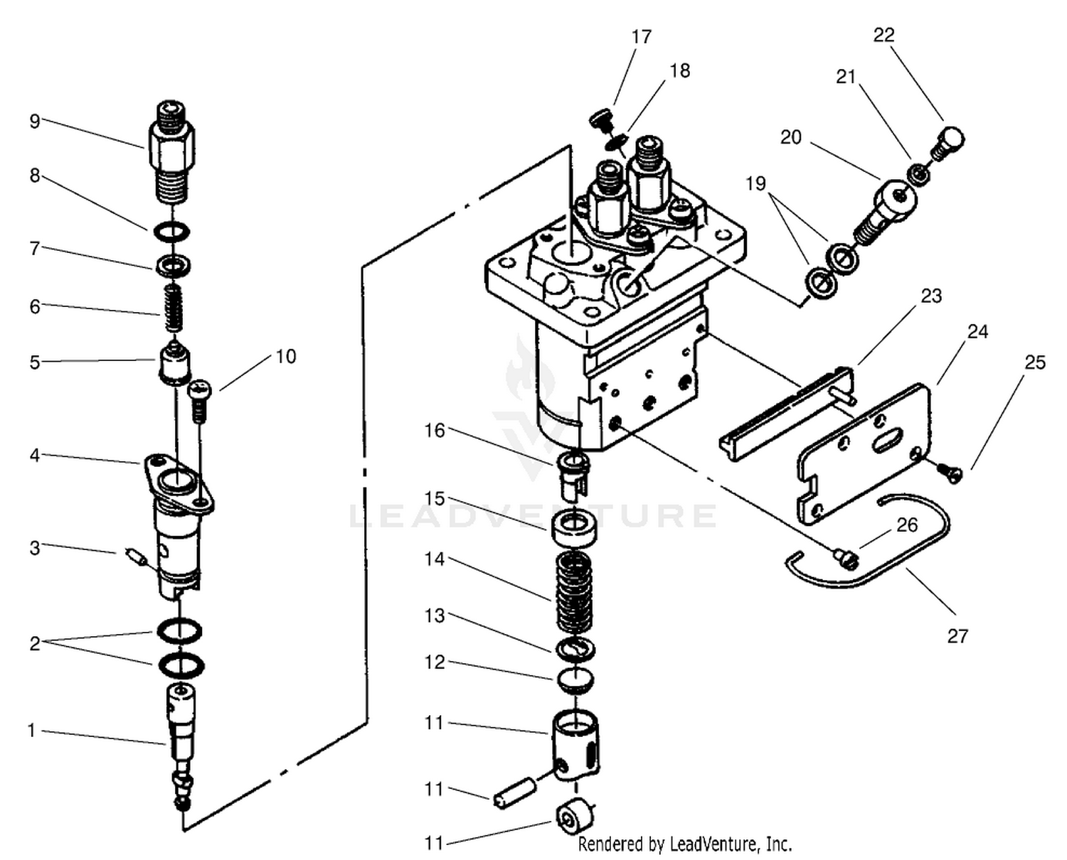 Injection Pump Assembly No. 98-9643