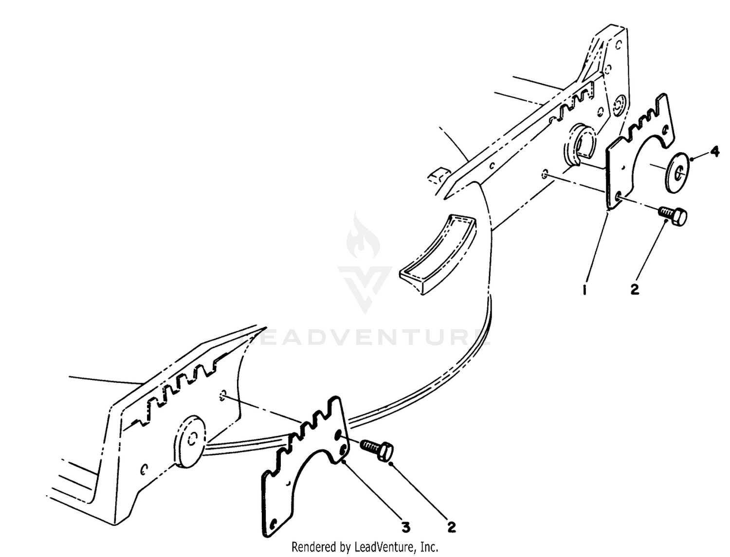 Wear Plate Kit Model No. 49-4080 (optional)